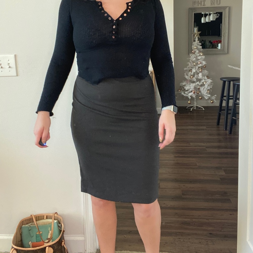 Philosophy pencil skirt